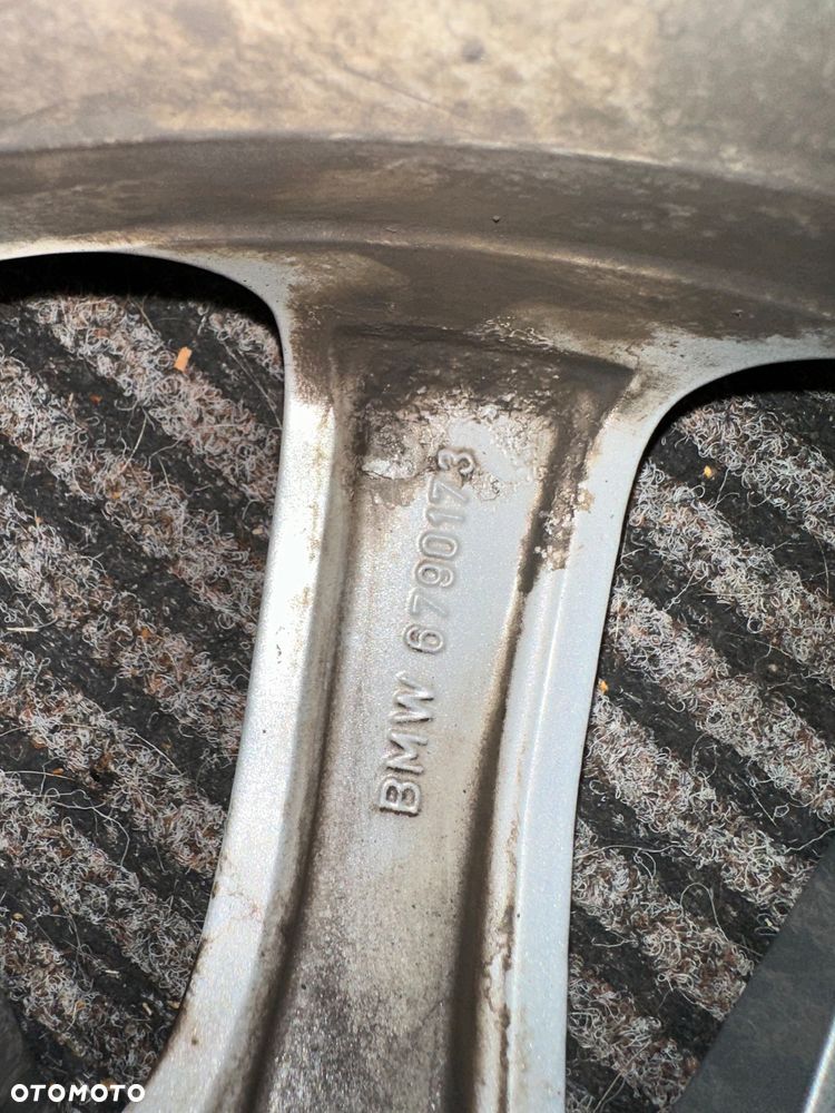 Felga 18 BMW 5x120 seria 5 F10 F11 6 F12 style wzór styling 328 8j ET30 8jx18EH2+ IS30 sztuka pojedynka 3611 6790173 oryginał oryginalna E46 E90 X1 X3 czarna - 6