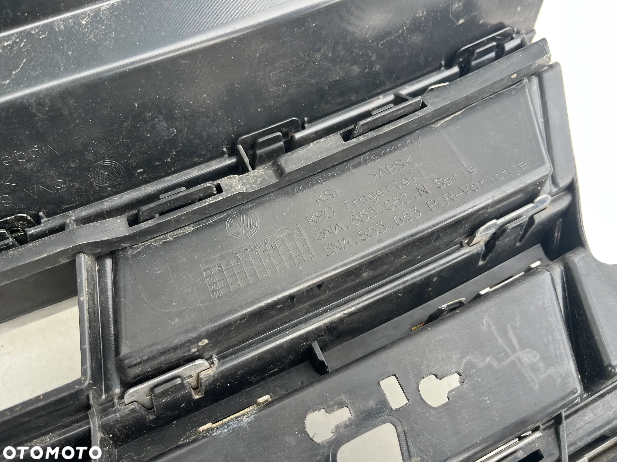 VW TIGUAN II LIFT GRILL ATRAPA ZDERZAKA CHŁODNICY PRZÓD 5NA853659 - 6