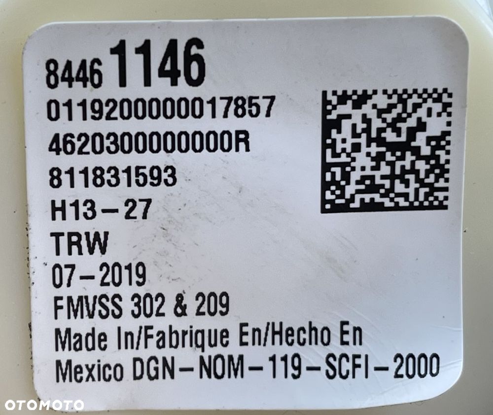 P8 GMC YUKON XL IV 2015 - PAS BEZPIECZEŃSTWA PRAWY TYŁ II RZĄD 84461146 - 3