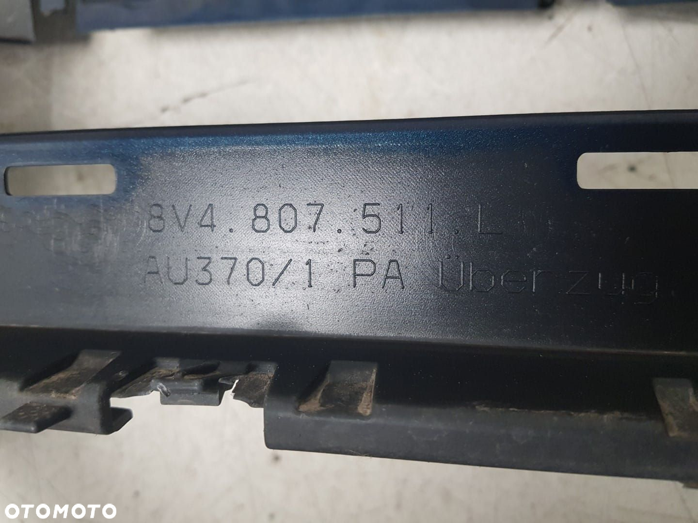 AUDI A3 8V 8V4 LIFT SPORTBACK 16-20 ZDERZAK TYŁ TYLNY 8V4807511L - 8