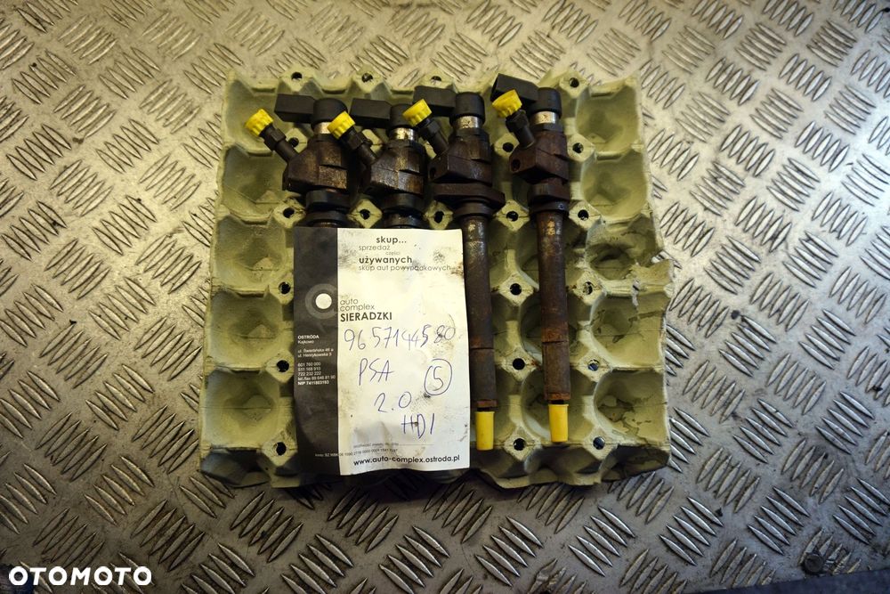 WTRYSKIWACZE WTRYSKI C5 II LIFT 2.0 HDI 9657144580 CITROEN 2004-2007 - 1