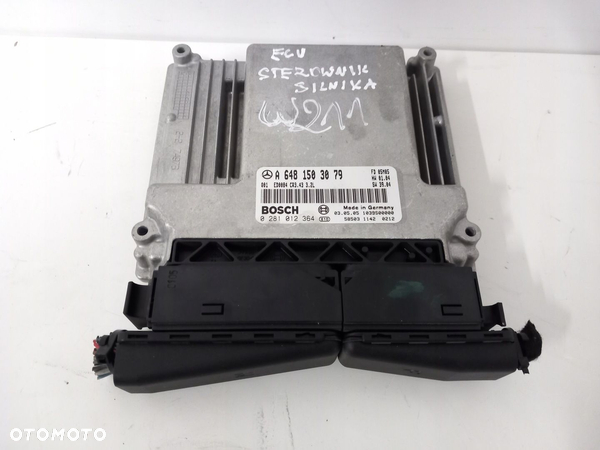 STEROWNIK SILNIKA ECU W211 A6481503079 0281012364