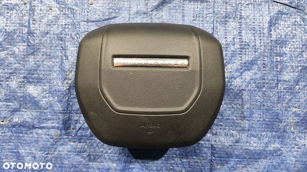 AIRBAG AIR BAG PODUSZKA KIEROWCY 2 NABOJE BJ32-043B13-BE8PVJ RANGE ROVER EVOQUE - 1