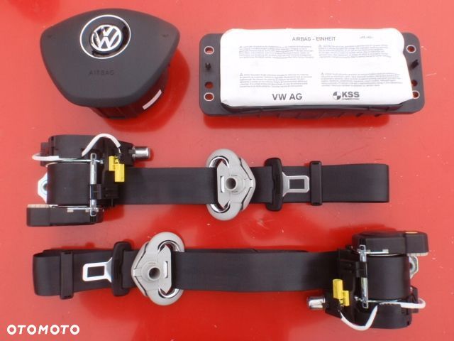 VW CADDY 2K PODUSZKA AIRBAG PODUSZKI PASY PAS oryg - 1