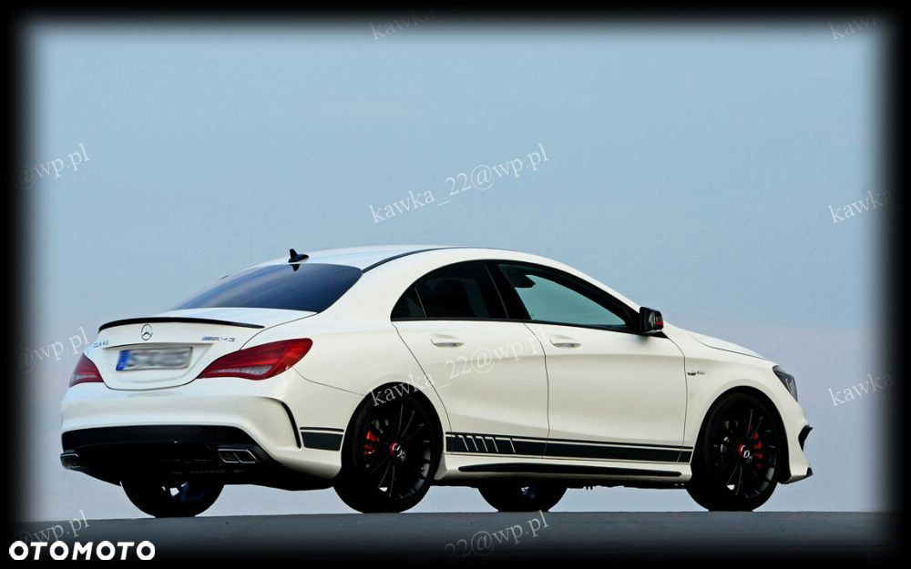 MERCEDES CLA C117 SPOILER LOTKA NA KLAPĘ PODKŁAD! - 9