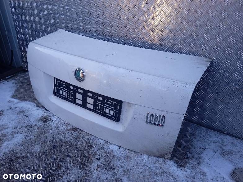 KLAPA BAGAŻNIKA SKODA FABIA 1 Sedan - 2