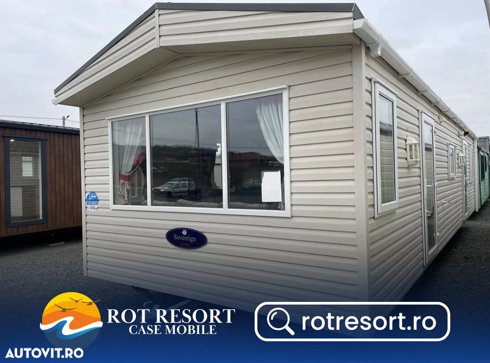 Alta Casă mobilă 4 ANOTIMPURI Pemberton Sovereign nr. 112 | Tâmplărie PVC și încălzire centrală cu calorifere | 2 dormitoare și 1 baie - 1