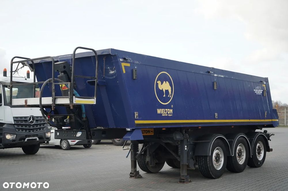 Wielton WYWROTKA / 24 M3 /  ALUMINIOWA / OŚ PODNOSZONA / OSIE SAF / PO KONTRAKCIE SERWISOWYM - 1