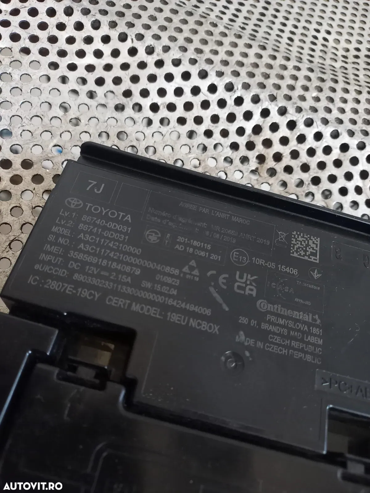 Modul Telefon Comunicatie Modul Electronic Toyota Yaris Cross Yaris 4 An 2020-2021-2022-2023-2024 C - 5