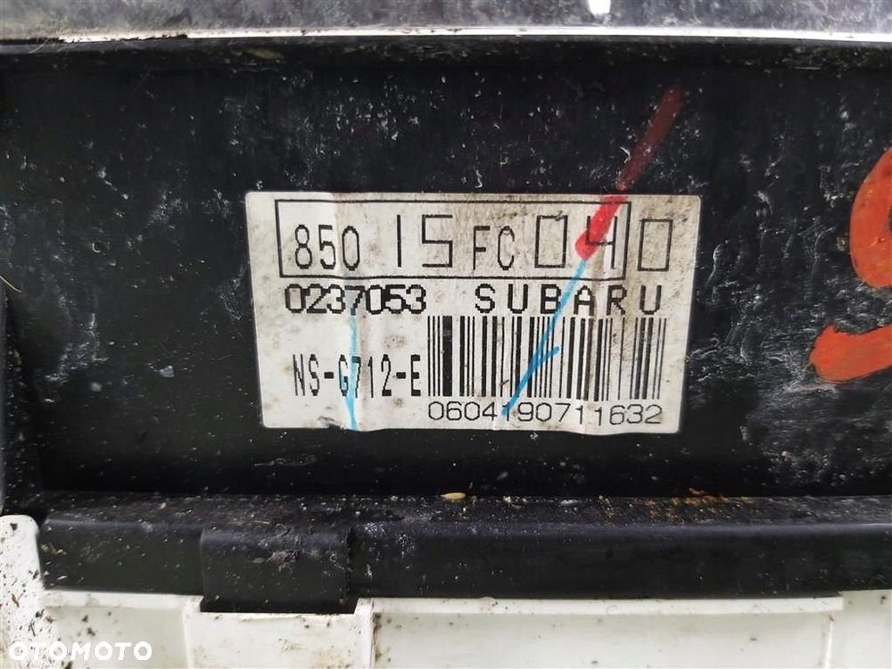 Licznik Subaru Forester I 1997-2002 2,0 BENZYNA 0237053 ORYGINAŁ - 3