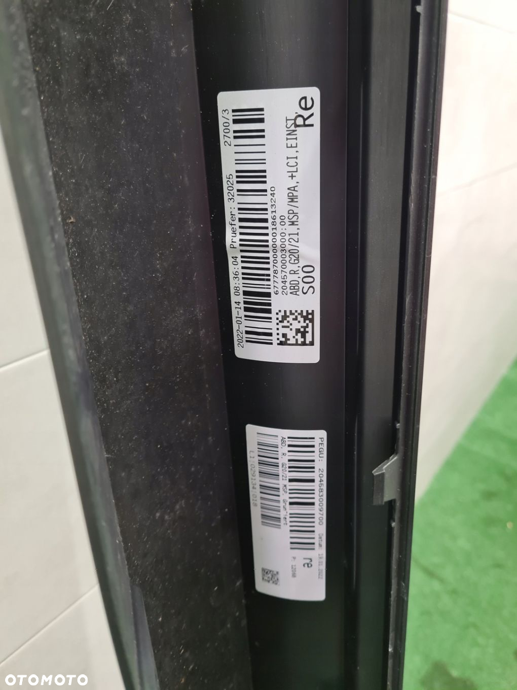 BMW 3 G20 LISTWA NAKŁADKA PROGOWA PRAWA LEWA M-PAKIET P7V - 5