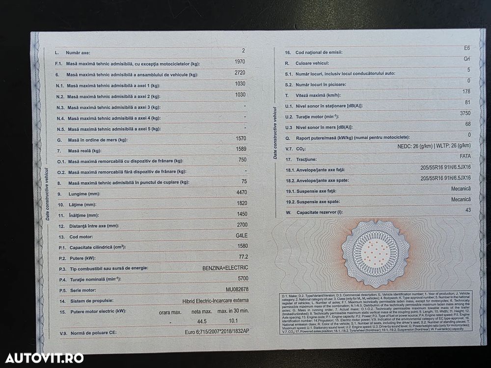 Hyundai IONIQ Plug-in-Hybrid 1.6 GDI Style - 35