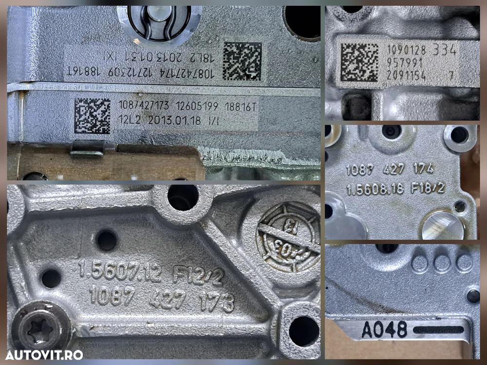 Mecatronic bloc valve cutie viteze automata ZF 8HP45 8HP45Z Original BMW F10 F11 F12 F25 - 7
