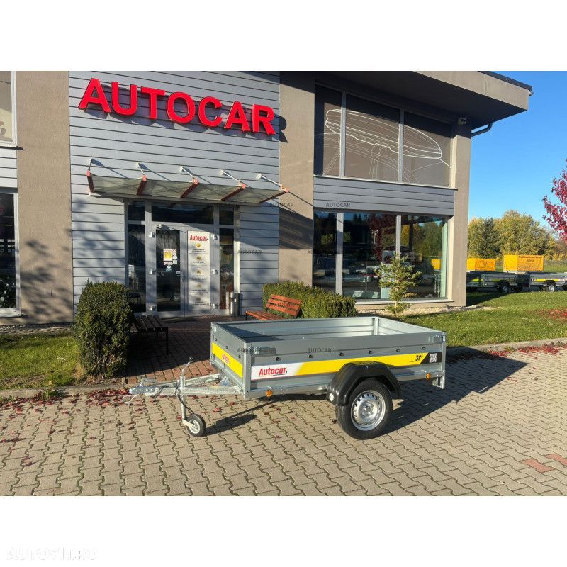 Autocar Remorca noua Tank 210 750 kg 2100x1120 + prelata cu cadru 100 cm de la podea - 3