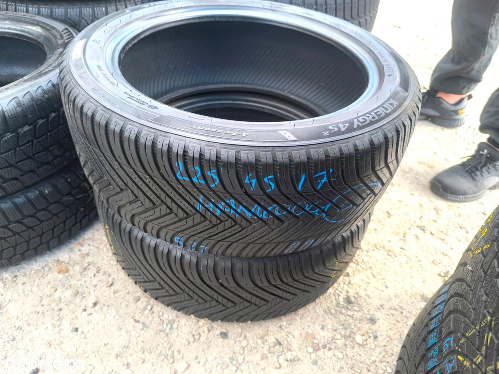 225/45R17 94W Opony Całoroczne Wielosezonowe HANKOOK KINERGY 4S2 4S 2 5mm Legnica ALU-RAD 22r. 225/45 - 4