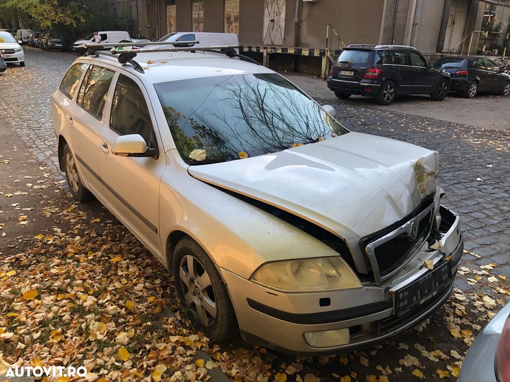 Dezmembrez Skoda Octavia II break 2006 gri argintiu 1,9TDI cod BXE - 3