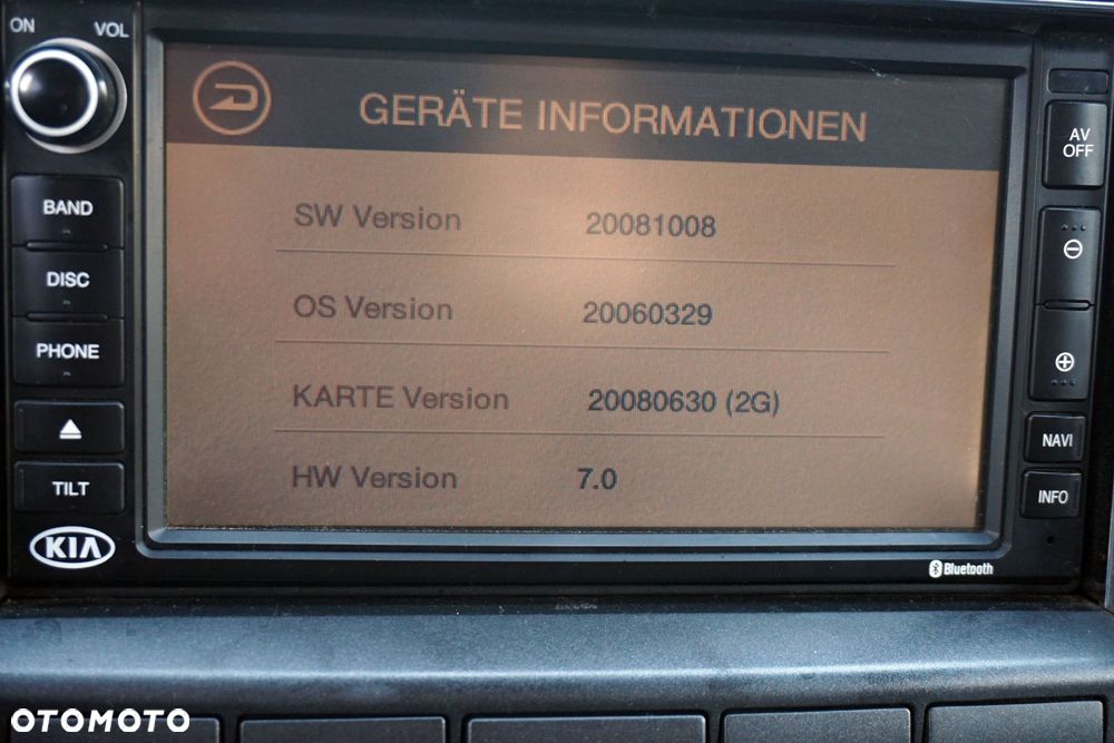 RADIO NAWIGACJA FABRYCZNA SORENTO I LIFT  KIA 2007-2009 - 3