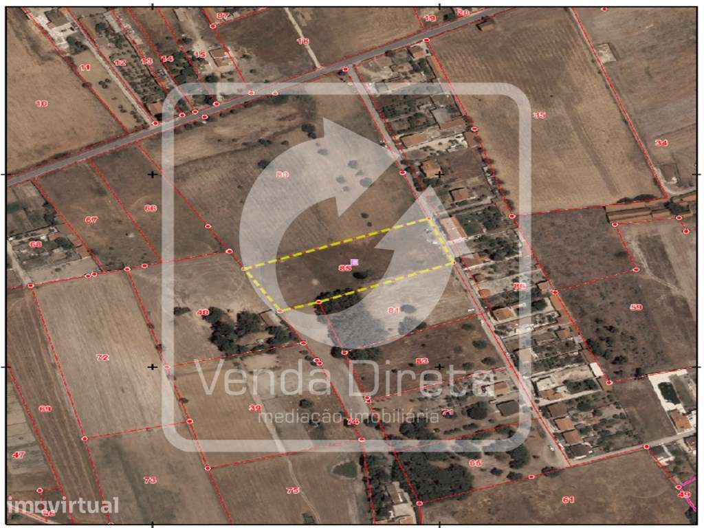 Terreno rústico com 6.693,5m², no Montijo. - Grande imagem: 2/15
