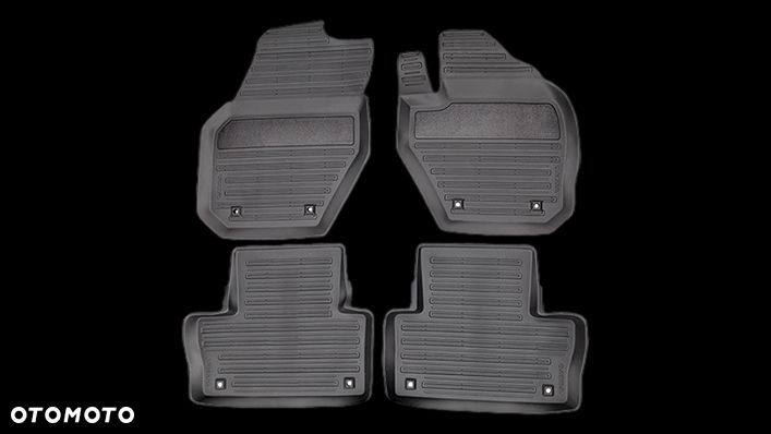 VOLVO XC60 RHD oryginalne dywaniki gumowo-welurowe OE - 1