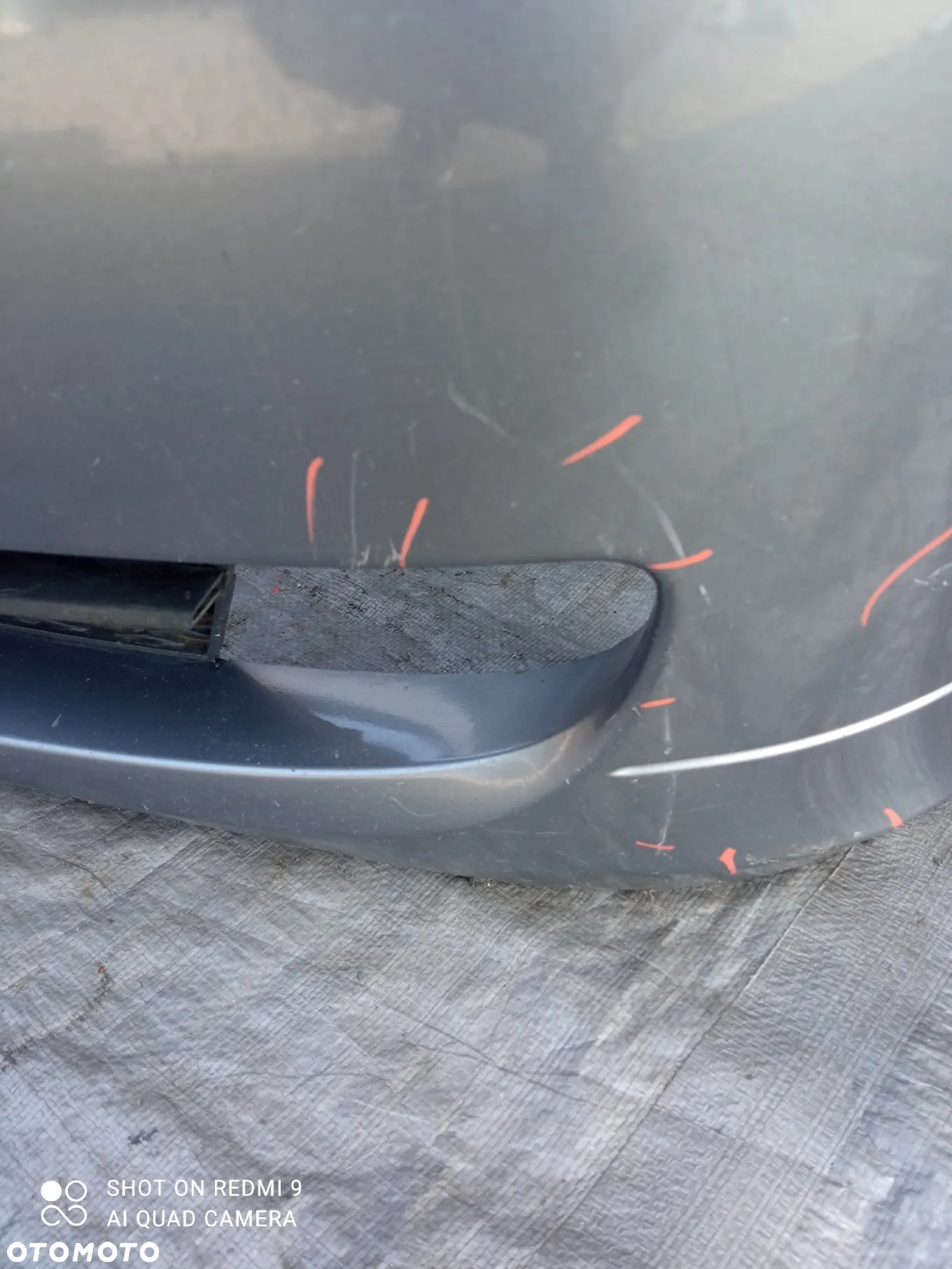 BMW E90 ZDERZAK A52 SPACEGRAU LIFT - 5