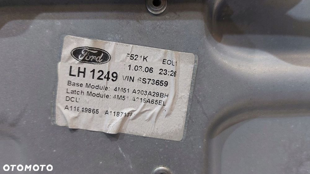 mechanizm szyby przód prawy ford focus mk2 4m51-a203a29bh - 2