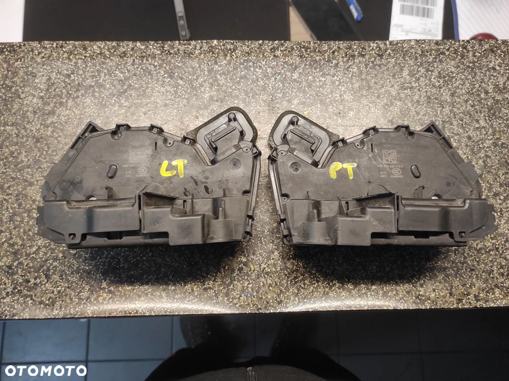 ZAMEK DRZWI LEWY PRAWY TYLNI 5TA839015E 5TA839016E VW PASSAT B8 GOLF 7 SKODA OCTAVIA 3 RAPID FABIA 3 KAROQ KODIAQ SPRAWNY WYSYŁKA !!!!! - 1