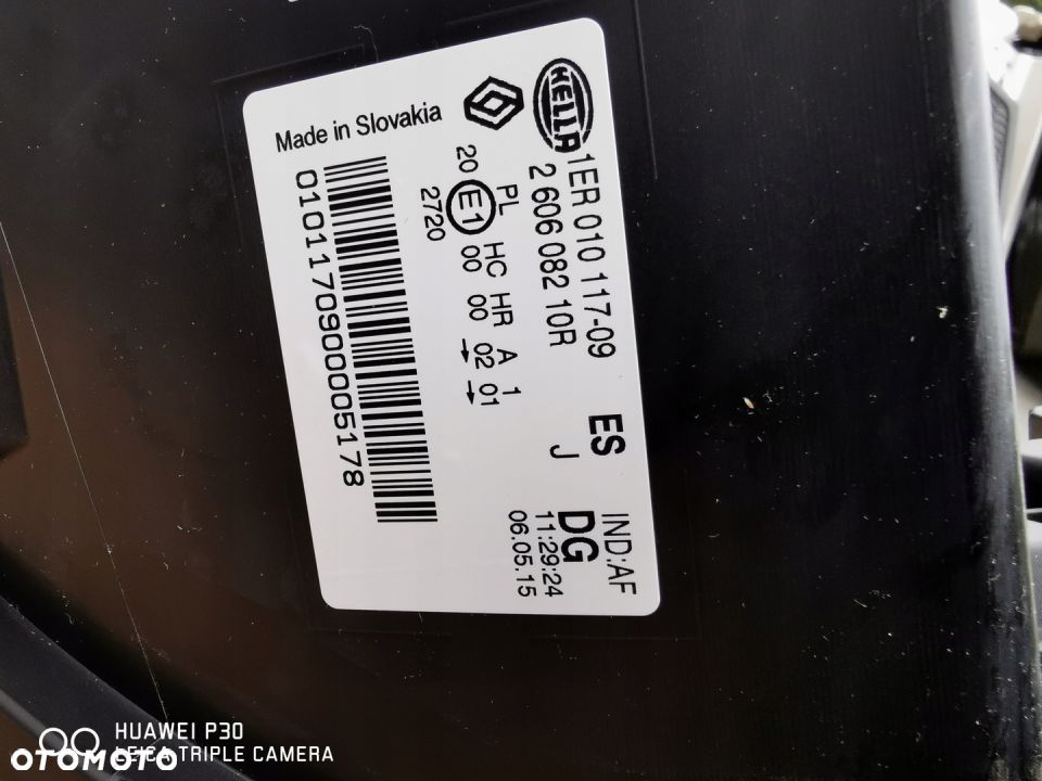 LAMPA RENAULT MASTER 3 LH 1ER010117-09 NOWY ORYG. - 3