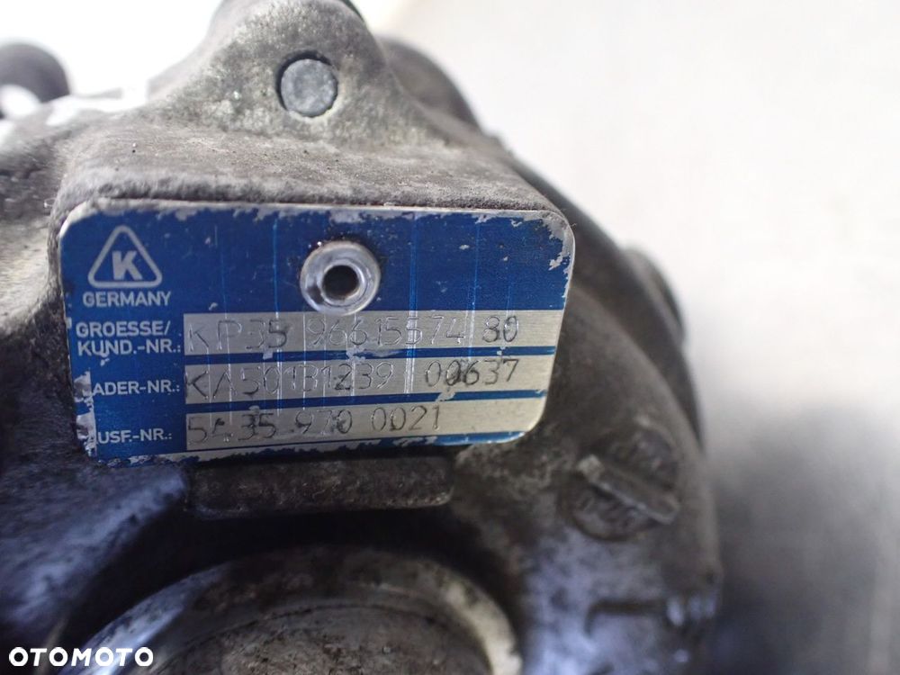 TURBOSPRĘŻARKA CITROEN NEMO 1.4 HDI9661557480 - 7