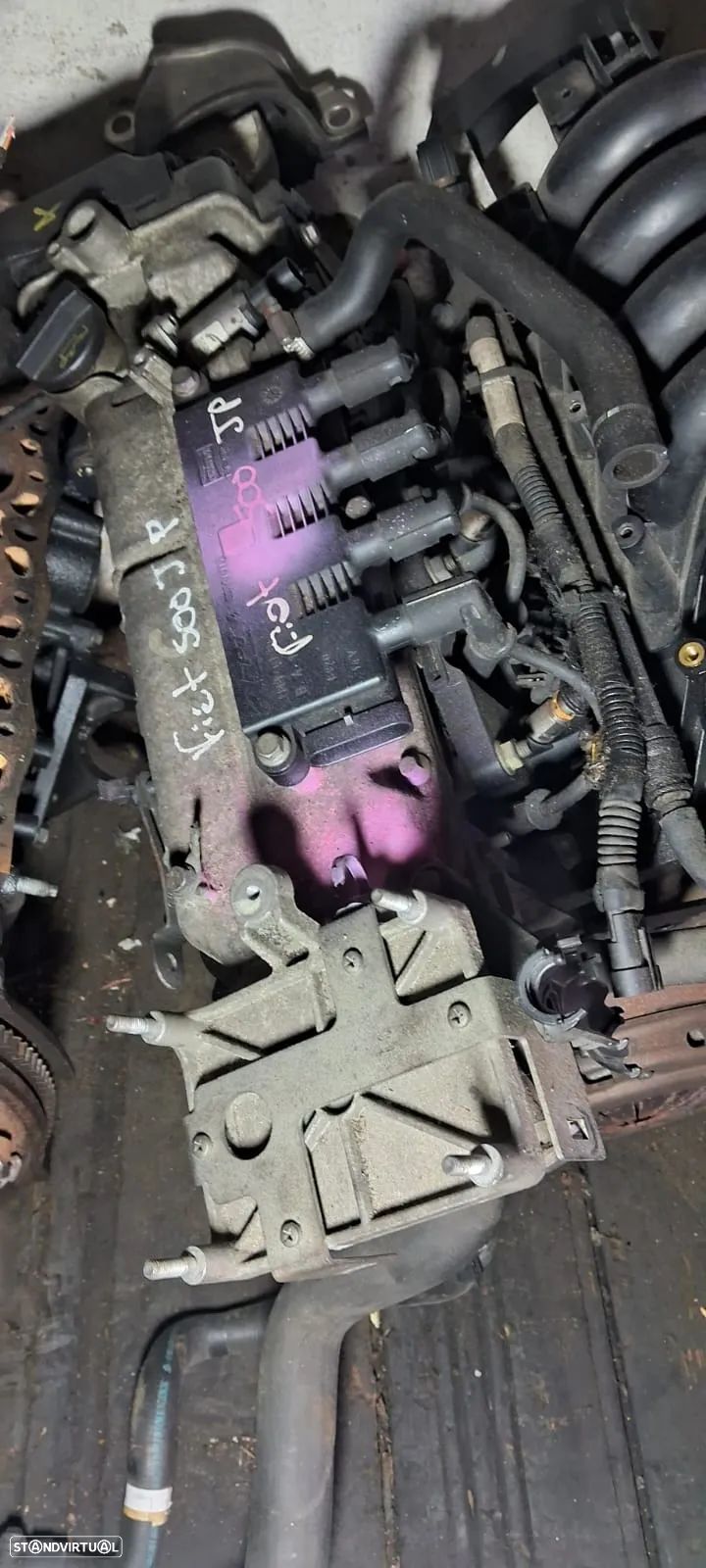 Motor Fiat 500 ano 2009 - 1