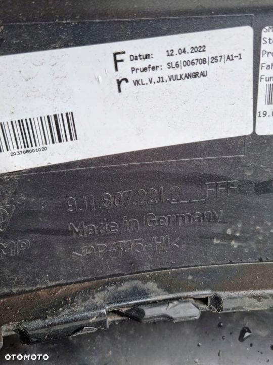 Porsche Taycan 9J1 Zderzak przód przedni - 8