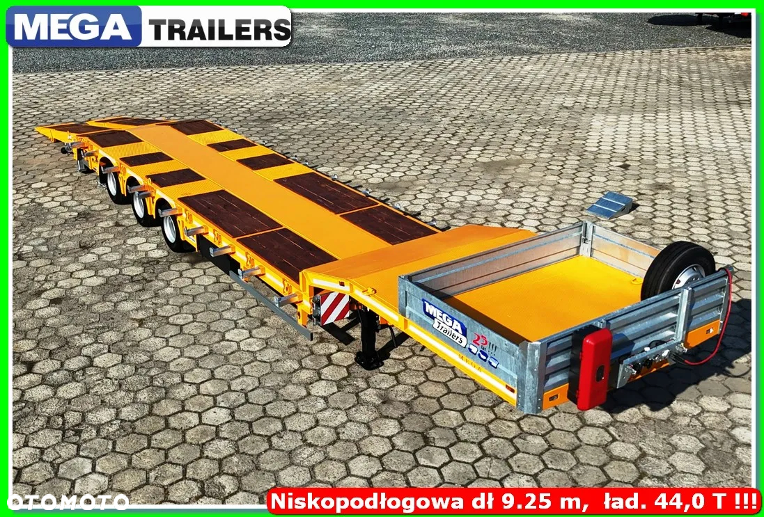 Mega Niska podłoga, DMC 54 T, oś skrętna, najazdy HYDRULICZNE 4,0 M !!! - 32