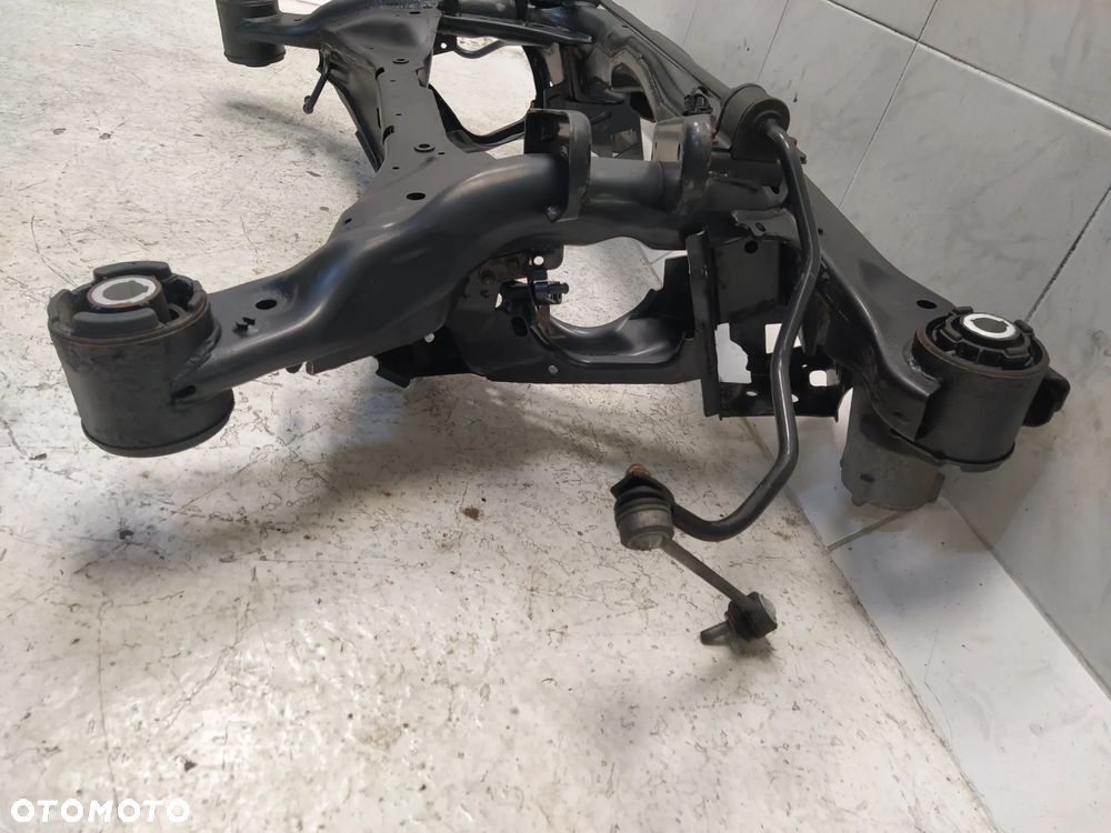 JAGUAR XF X260 SANKI WÓZEK KOŁYSKA TYŁ TYLNA TRAWERS ORYGINAŁ - 4