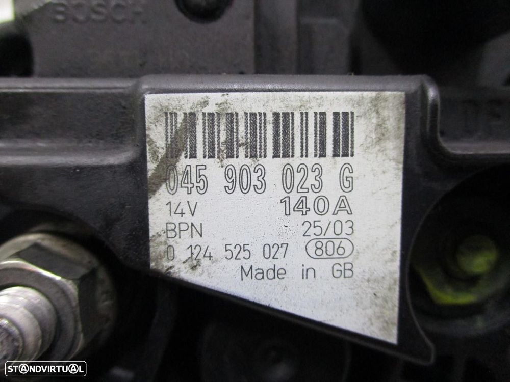 ALTERNADOR AUDI A2 2003 - 1