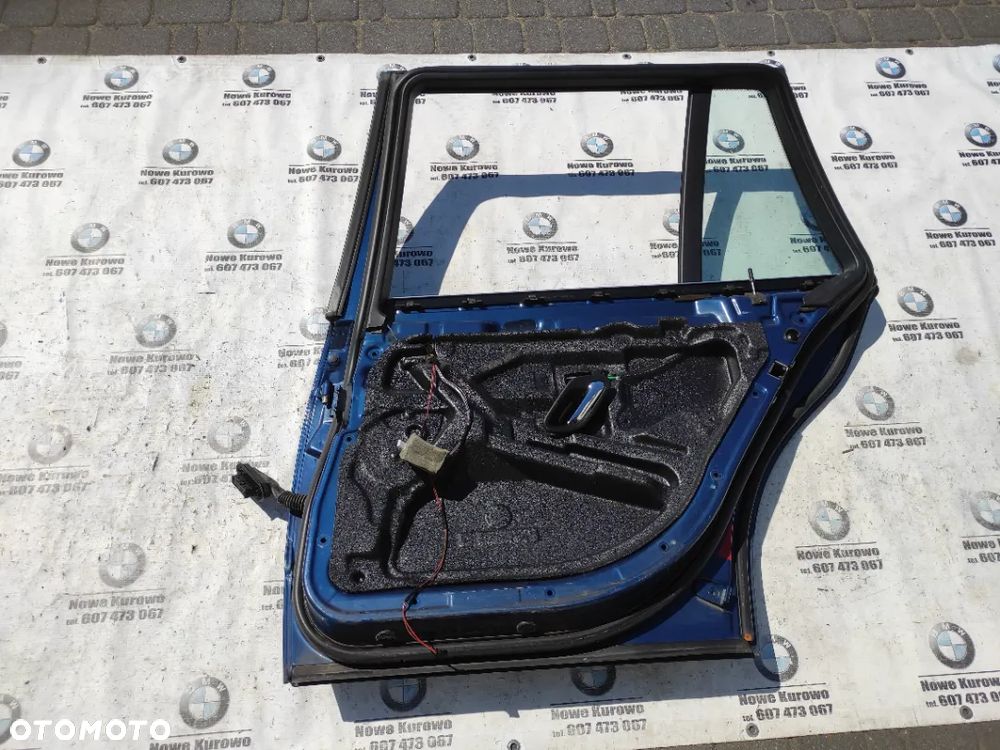 BMW E39 Kombi drzwi tylne tył prawe Topasblau metallic - 6