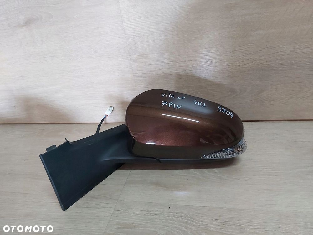 Toyota Yaris III lusterko lewe obudowa 7 pin 11-14r - 1
