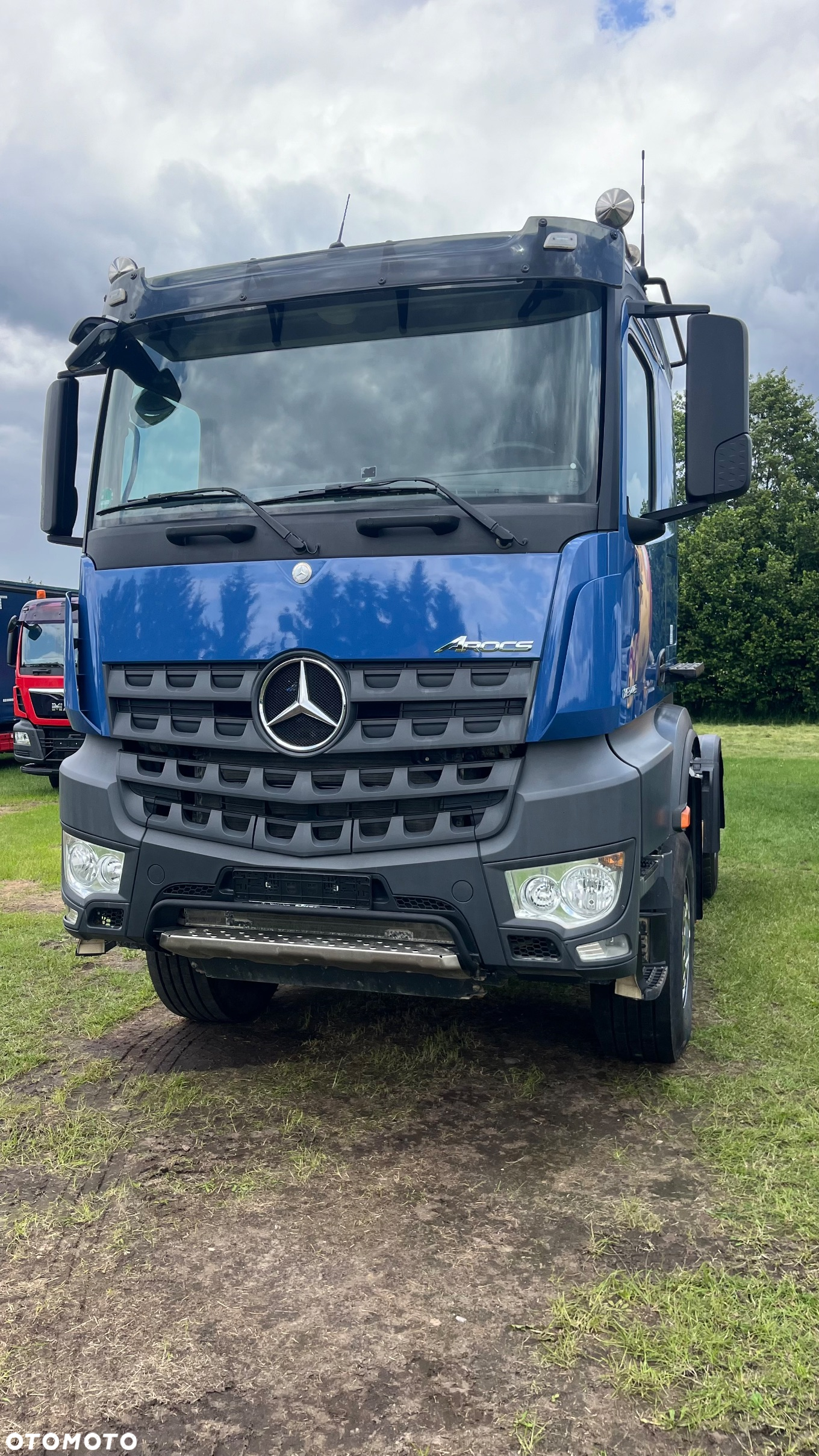 Mercedes-Benz AROCS 1845 Stały Napęd Na Wał, Hydraulika Do Wywrotki, Z Niemiec, Zawieszenie Tył Poduszka (Nie Had Nie Hydrodrive) Blokady Mostów 4x4 Na Wał Super Stan Z Niemiec - 4