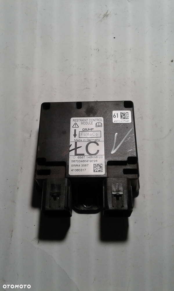 FORD FUSION 1.6 TDCI 09R MODUŁ AIRBAG 6S6T-14B056-LC
