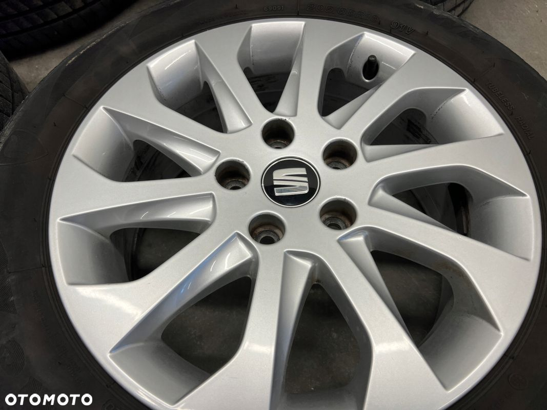 Seat Leon III 3 koła felgi 205/55/16R 5F0601025A 6.5Jx16 ET 46 - 7