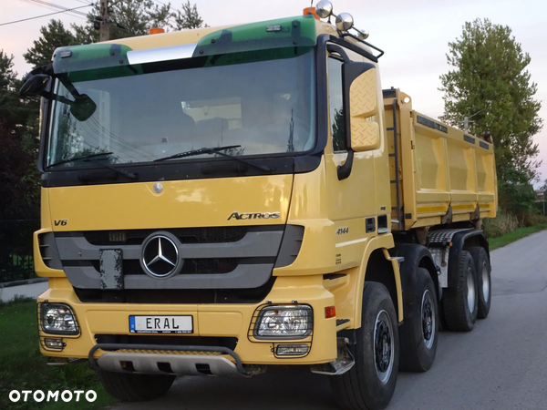 Mercedes-Benz Actros 4144 8x4 kiper Meiller wywrotka hydroburta bortmatic