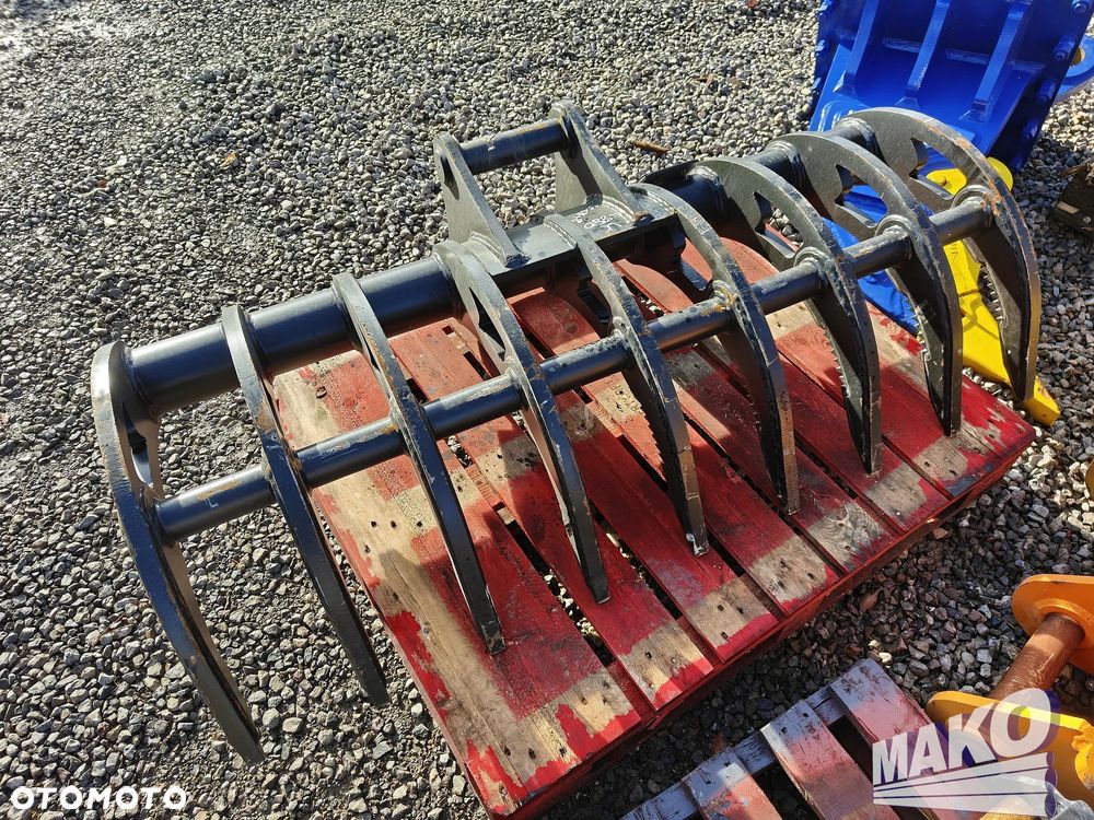 Grabie zrywaki HardLife 152cm do koparki do 10 ton Miller fi 60