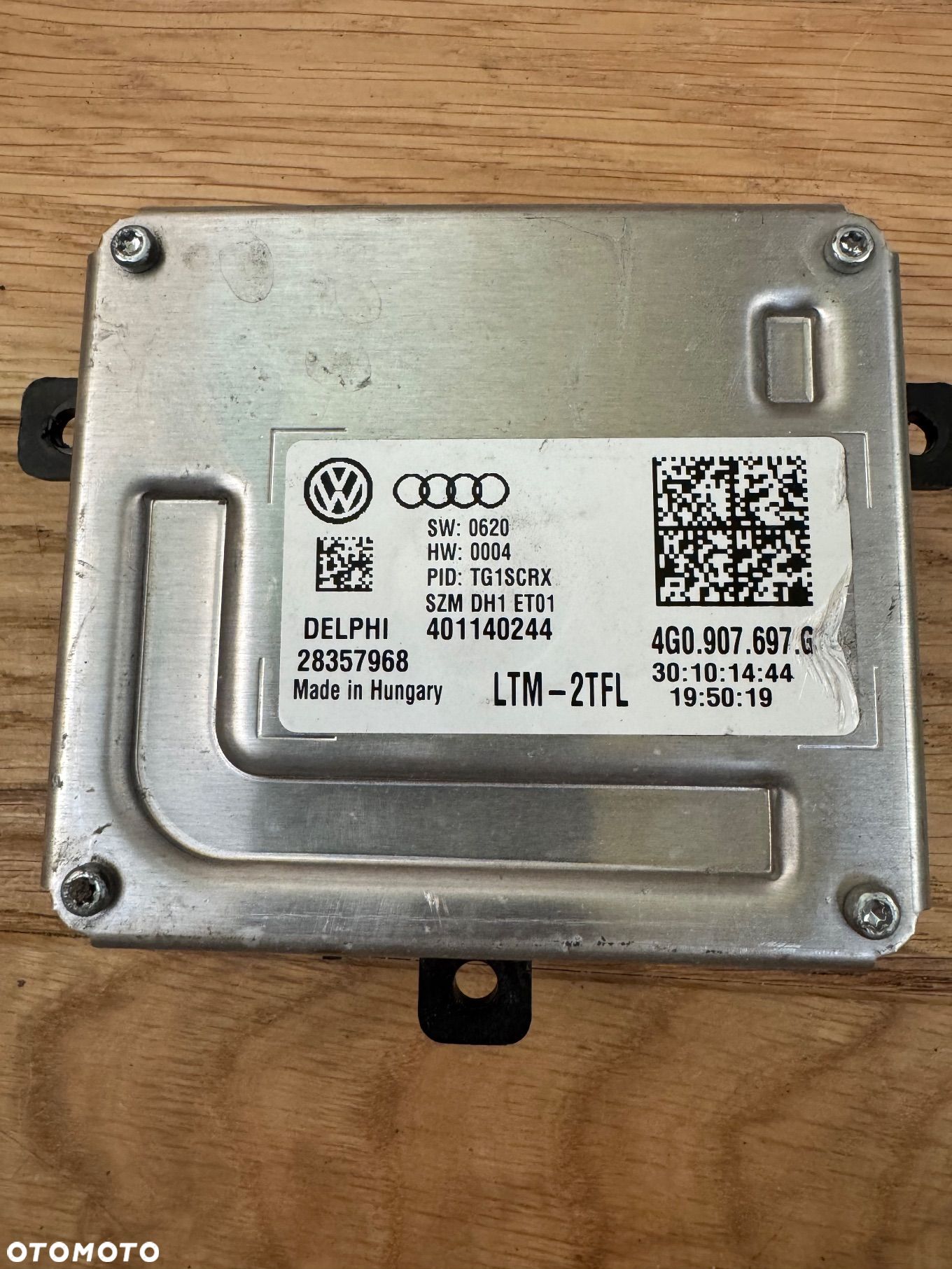 PRZETWORNICA MODUŁ LED 4G0907697G AUDI VW SKODA - 1