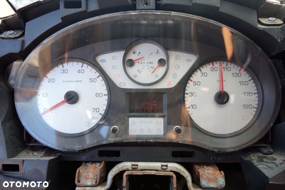 LICZNIK ZEGARY PARTNER BERLINGO III B9 1.6 HDI  PEUGEOT 2008-2018 - 1