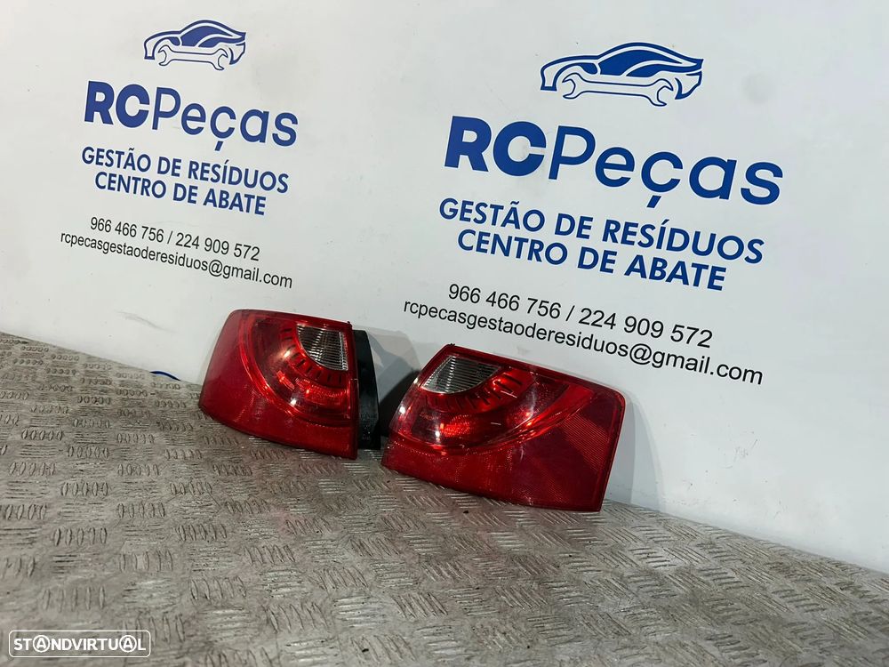 .Conjunto Farolins Tras Traseiro Direito Esquerdo Original Seat Exeo Avant Carrinha 3R 3R9945095A 3R9945096A 2009 - 2013 - 3