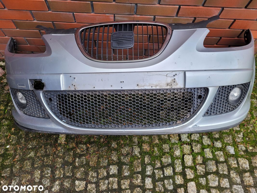 ZDERZAK PRZÓD PRZEDNI SEAT TOLEDO III ALTEA KOMPLETNY - 1