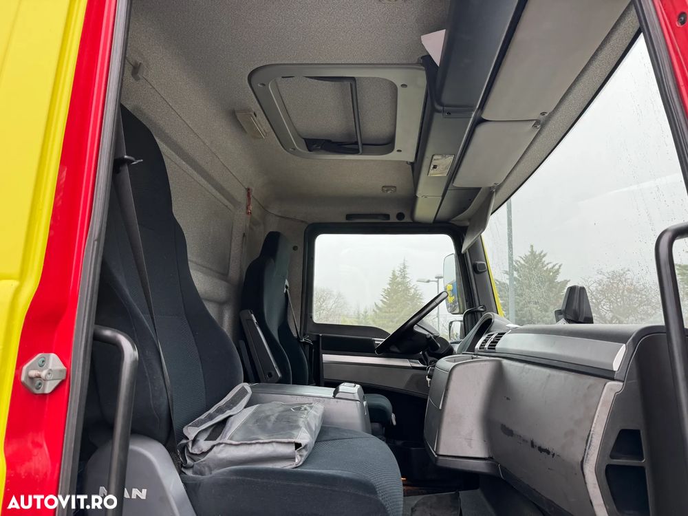 MAN TGL 8.180/P, platforma cu prelata, lift, factura externa - 5