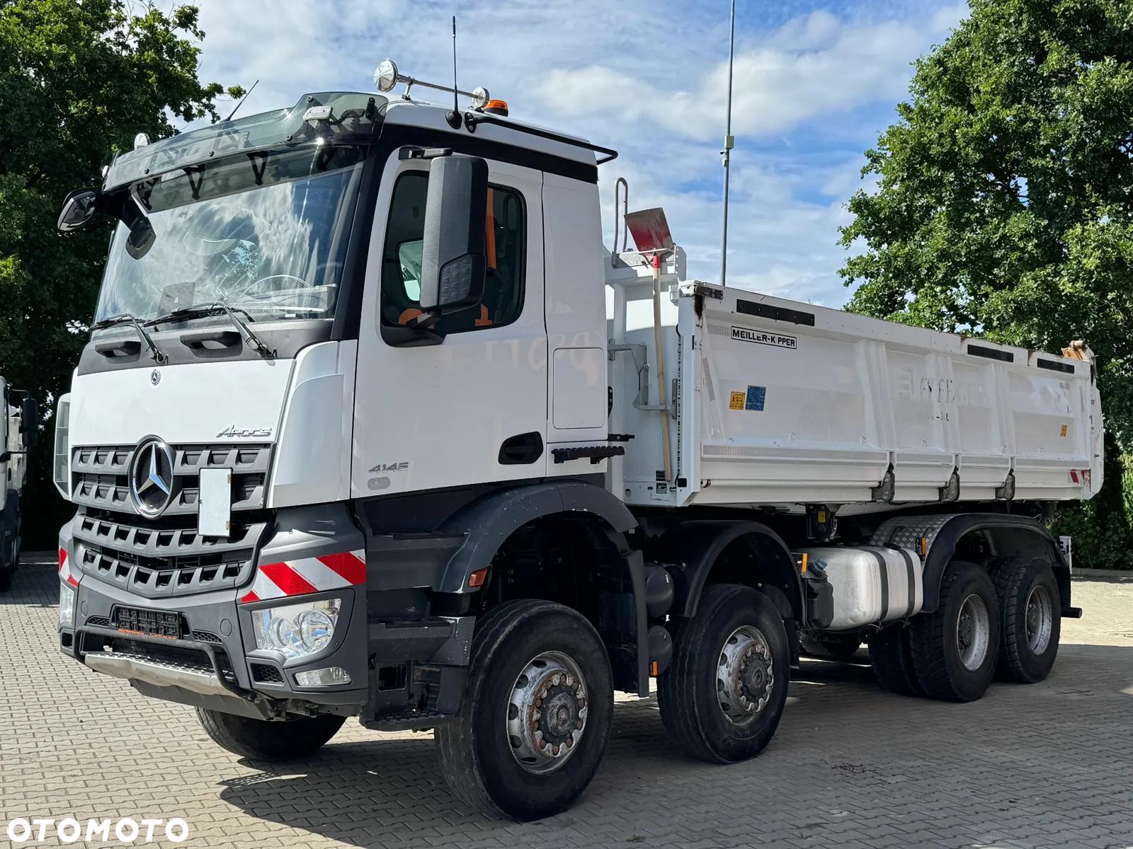 Mercedes-Benz AROCS 4145 8X8 EURO6 WYWROTKA TRÓJSTRONNA Z BORDATIKIEM - 1