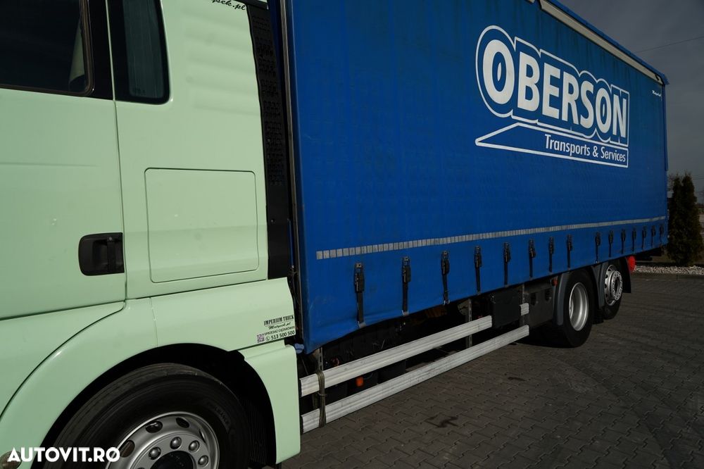 MAN TGX 26.460 / 120 M3 / 6x2 / SOLO /  AXĂ RIDICATĂ / AXĂ DIRECȚIE / - 10