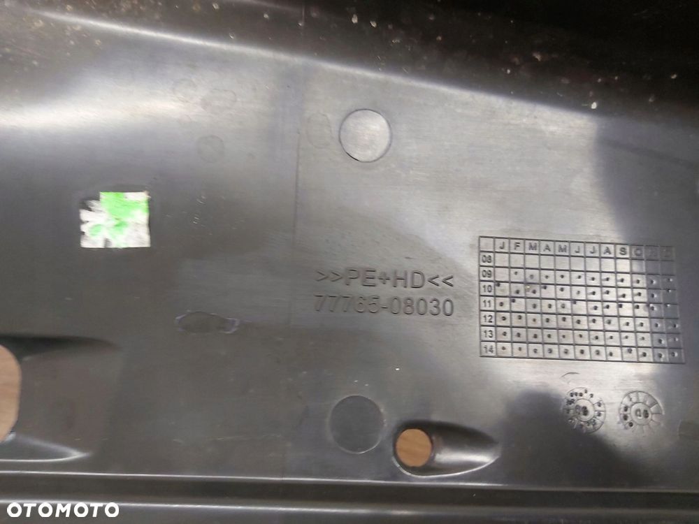 TOYOTA Sienna XL30 11-20r osłona dolna podwozia dolna 77765-08030 - 4