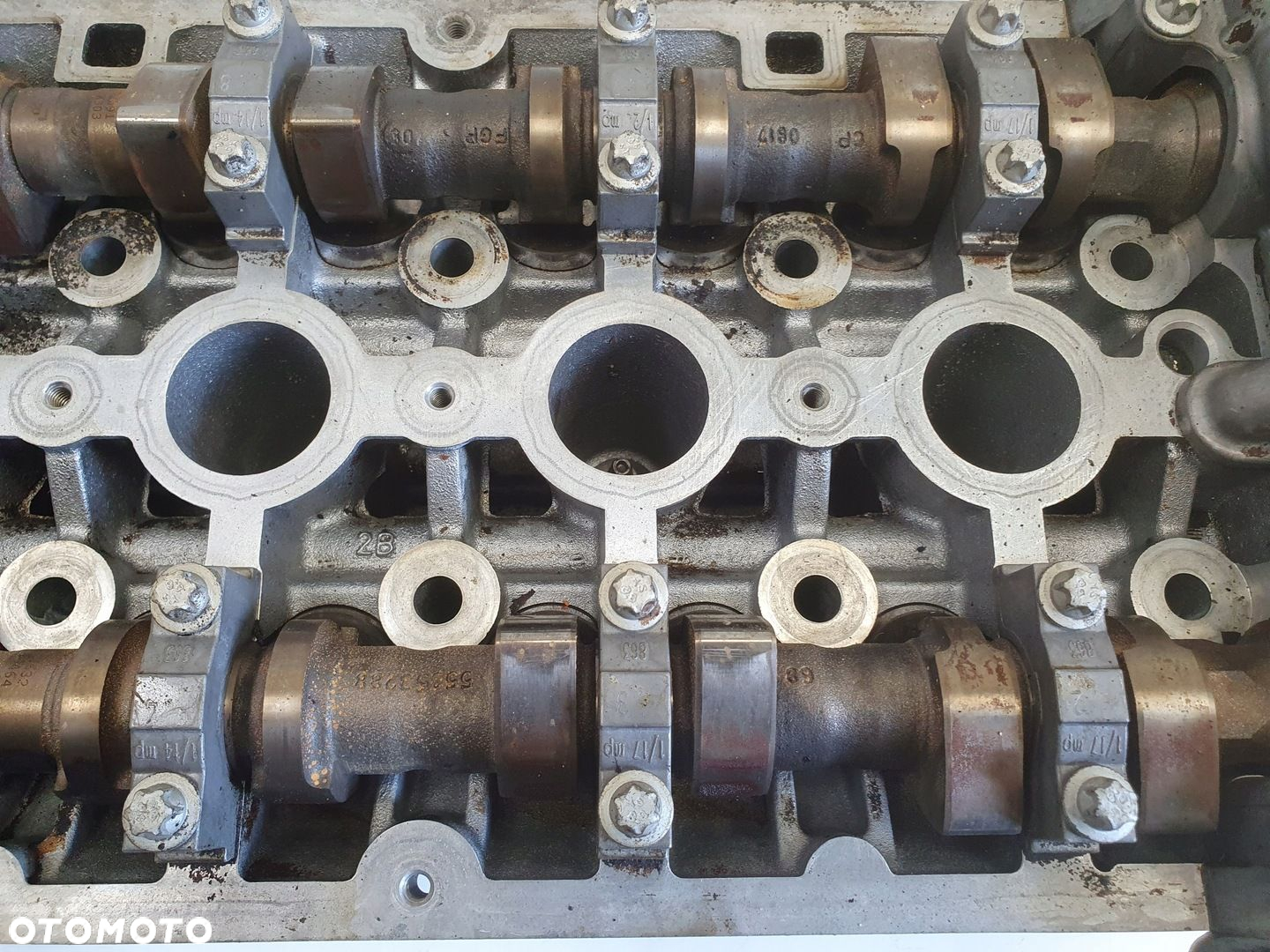 Opel Zafira B Astra J 1.6 16V A16XER GŁOWICA CYLINDRÓW 55559340 - 6