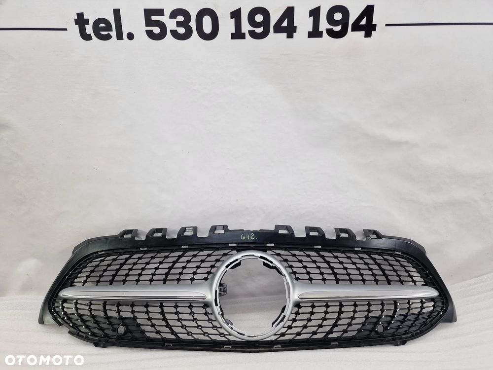MERCEDES W177 AMG A-KLASSA BLACK DIAMOND 17- ATRAPA / GRILL PRZEDNI PRZÓD NA PDC , CZARNY , NR A1778880200 , NR AUKCJI GL642 - 1